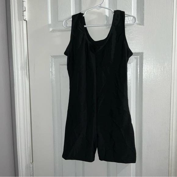 SPEERISE KIDS BIKETARD CHILD XL BASIC BLACK  N/S GYMNASTICS DANCE TANK NEW - Picture 3 of 16